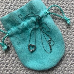 Heart-Diamond Pendant Necklace